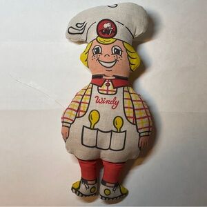 Antique Windy The Cook Doll, Whimsy Factory Stuffed Doll Toy, 1970s